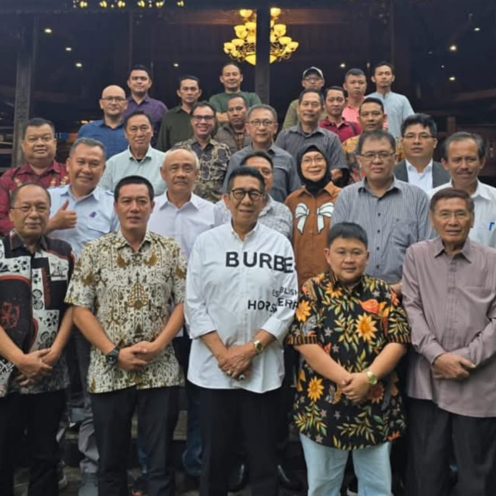 Sebelum Geladi, Bupati-Wabup Terpilih Dedi Irawan - Irawan Topani Silaturahmi Bareng PMPB
