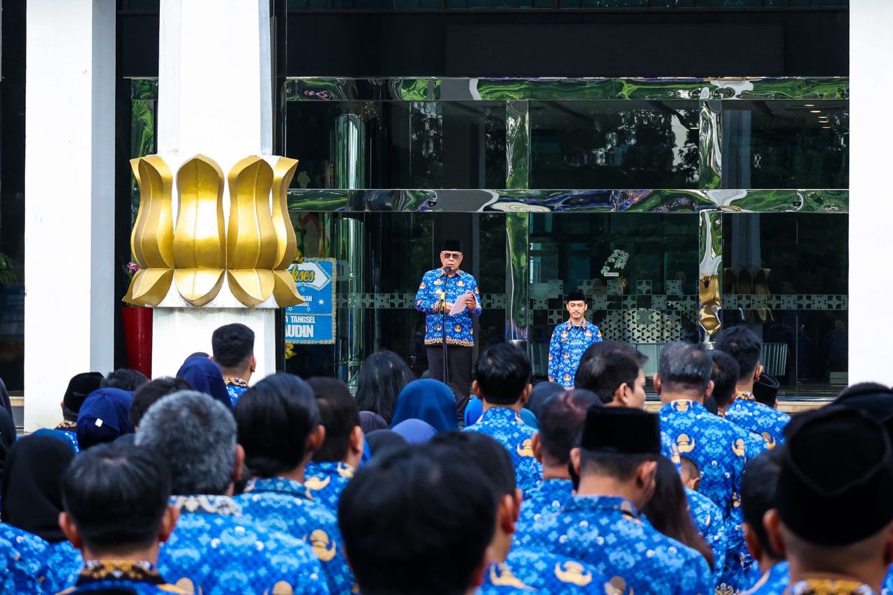 Benyamin Imbau Pegawai Pemkot Tangsel Patuhi Instruksi Efisiensi Anggaran Sesuai Aturan Presiden