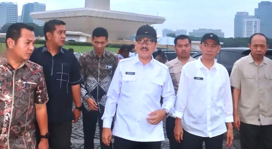 Bupati dan Wakil Bupati Terpilih Lampung Utara Ikuti Gladi Pelantikan