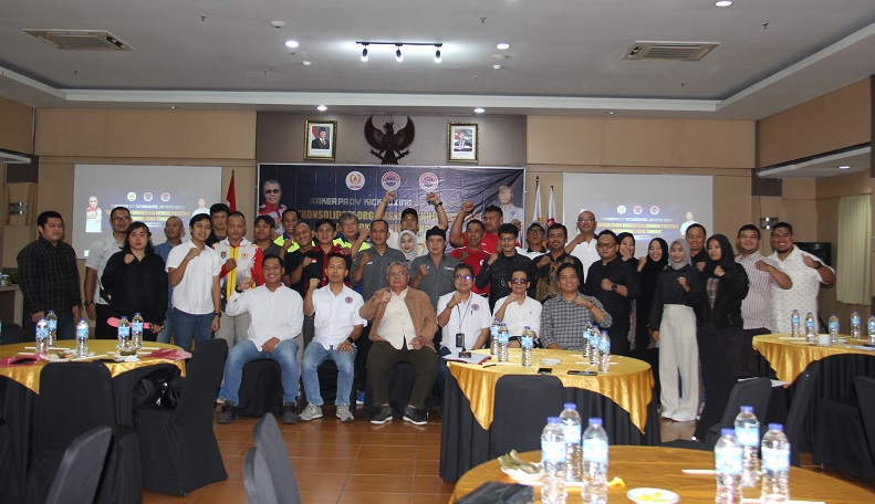 Kick Boxing Jateng Gelar Rakerprov, Tekankan Penguatan SDM Wasit Juri dan Nomor Porprov 2026