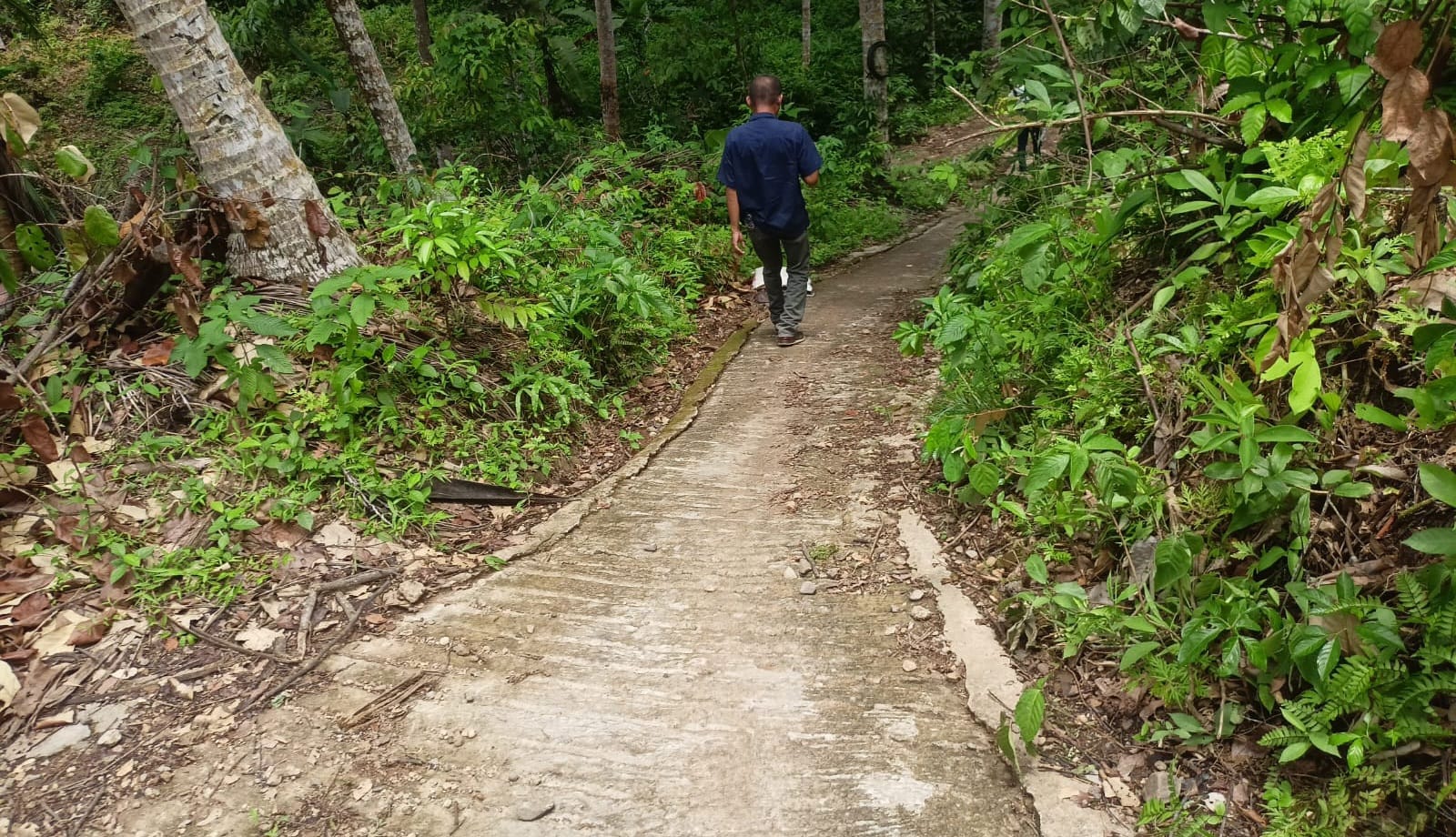 Rabat Beton Tak Kunjung Selesai, Kades Pekon Ampai Buang Badan
