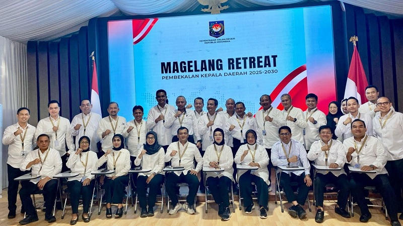 Mbak Tika Ikuti Rangkaian Retreat di Magelang