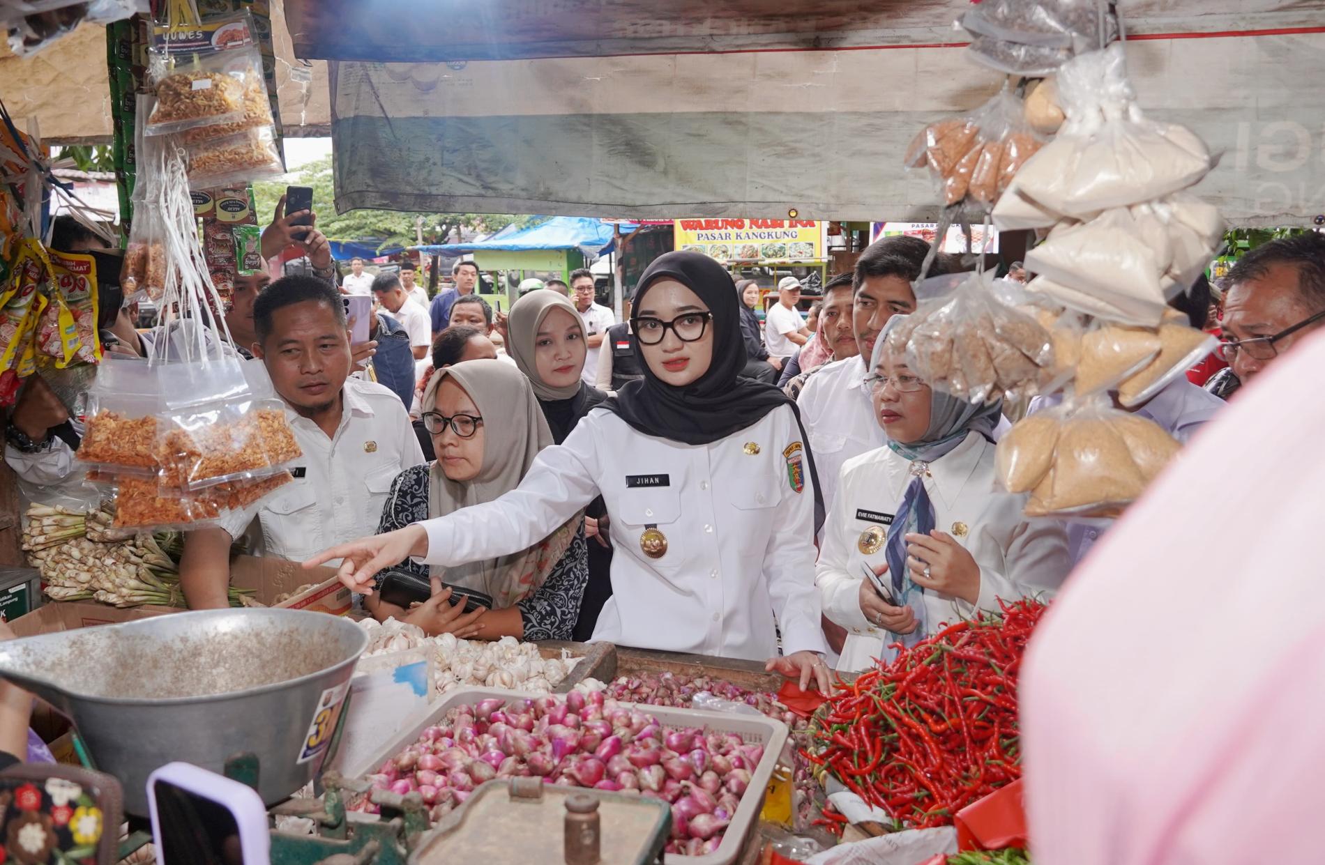 Wagub Lampung Pantau Stabilitas Harga dan Ketersediaan Bahan Pangan Menjelang Ramadan