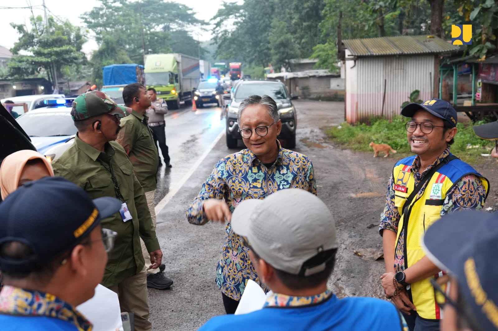 Pastikan Kesiapan Mudik Lebaran 2025, Menteri Dody Tinjau Jalur Pantura Jateng