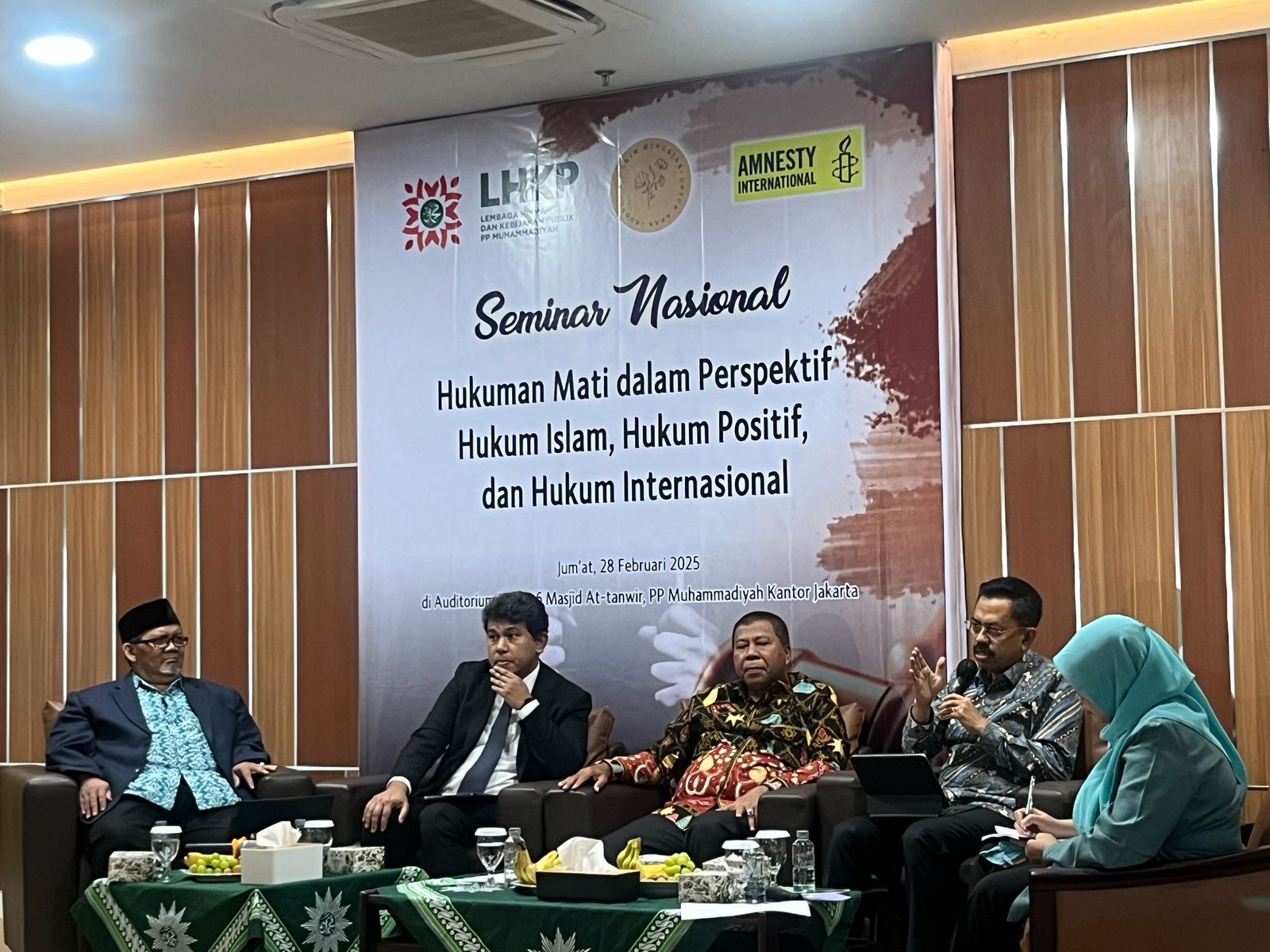 JAM-Pidum Hadir Sebagai Narasumber Seminar Nasional Membahas Perspektif KUHP 2023 Terkait Hukuman Mati