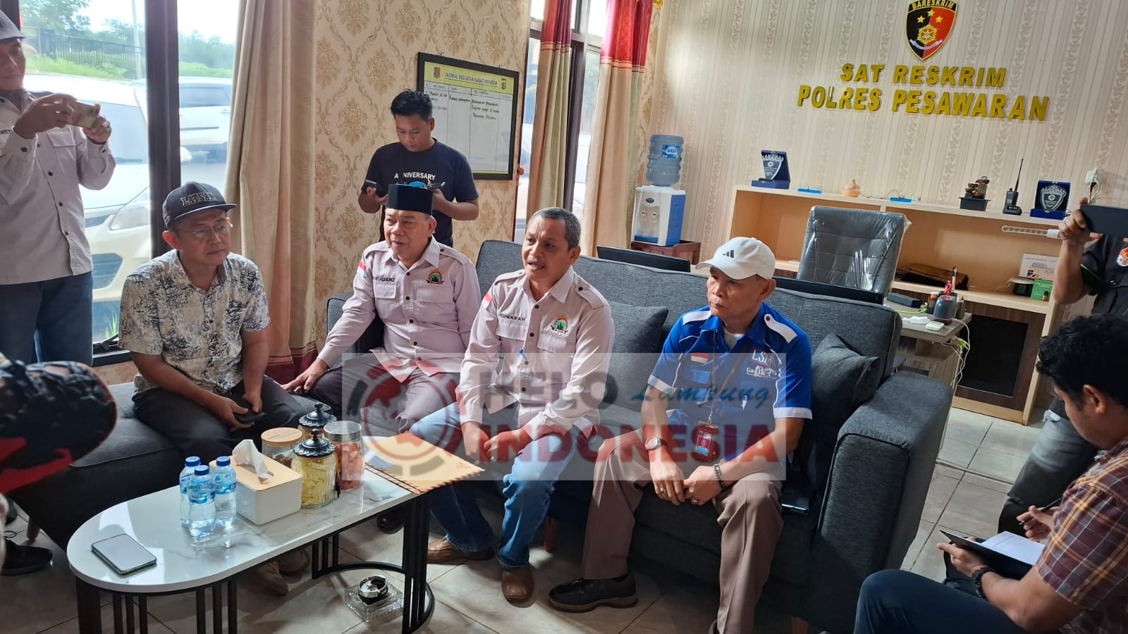19 Ormas dan LSM Polisikan Aries Sandi dan KPU Pesawaran