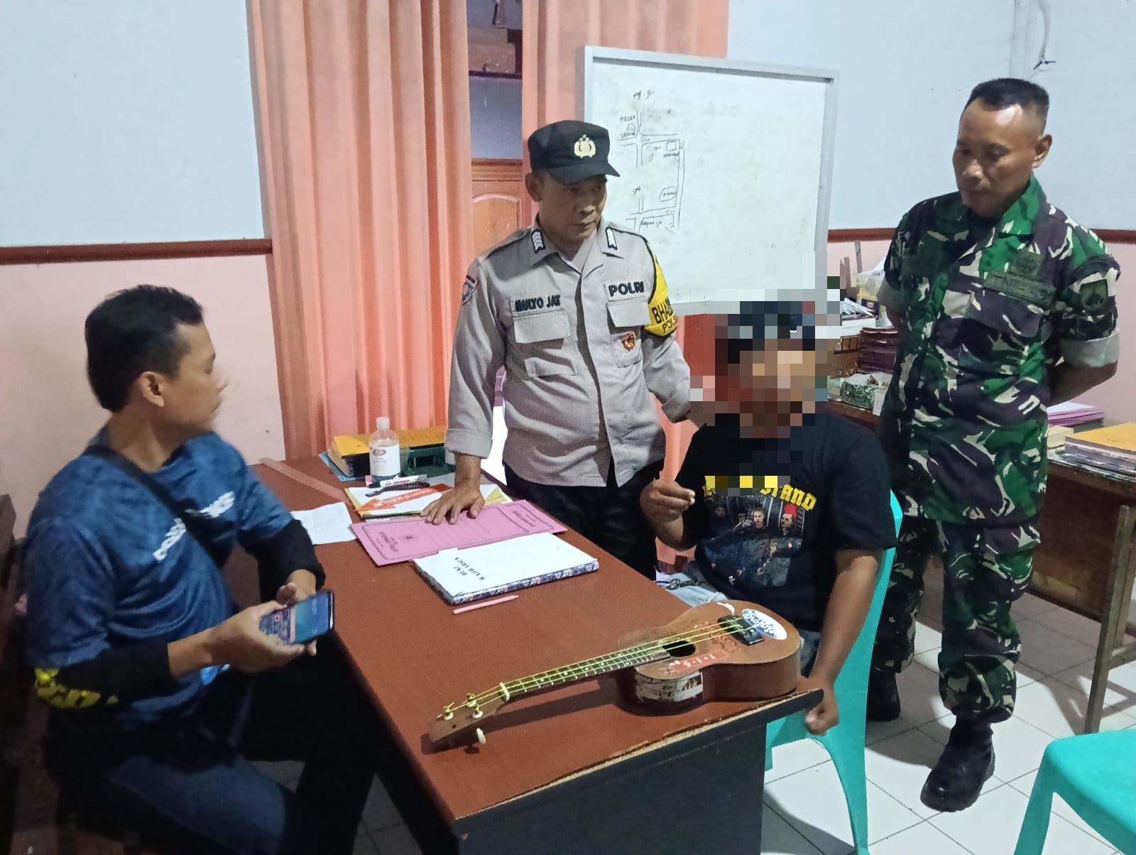 Polisi Amankan Pengamen Viral di Kendal, Aniaya dan Rampas Uang Pengemis