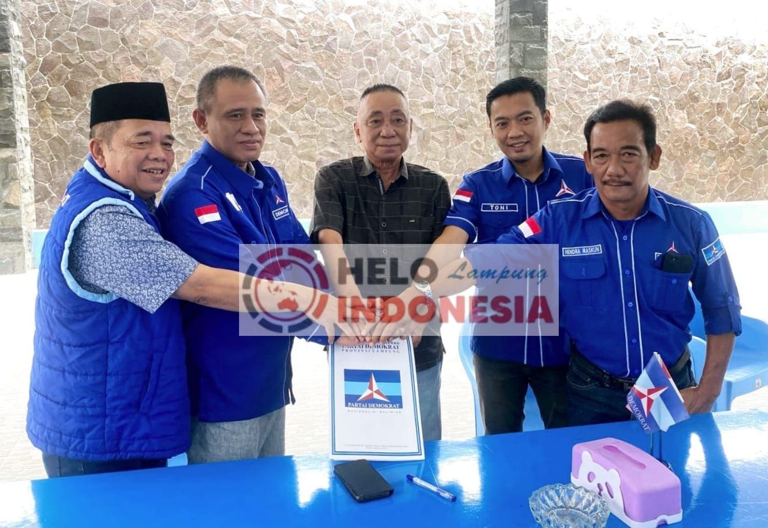 Hanya Edy Irawan yang Daftar PSU Pilkada Pesawaran ke Demokrat Lampung