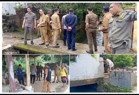 Satgas GSS Terima Kasih, Warga Bongkar 18 Bangunan di Atas Drainase