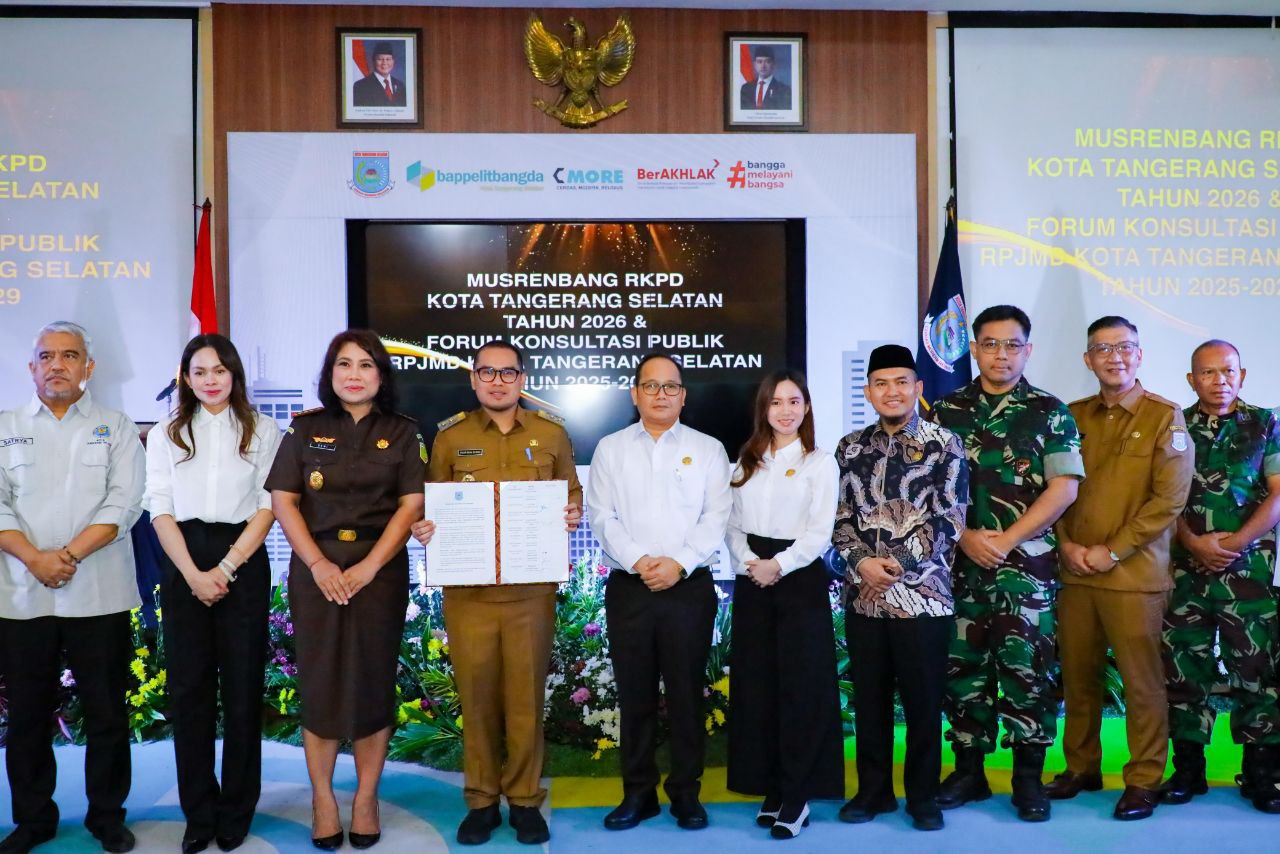 Musrenbang RKPD dan FKP RPJMD Tangsel 2025-2029, Pilar: Kita Tingkatkan Capaian Positif untuk Kesejahteraan Masyarakat