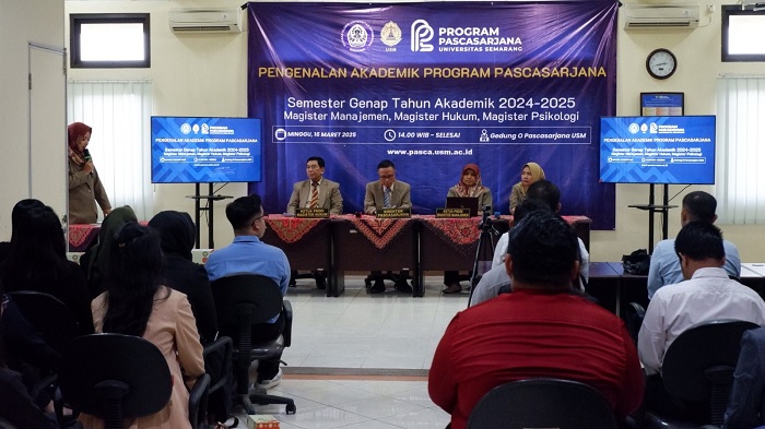 Pascasarjana USM Gelar Pengenalan Akademik Mahasiswa