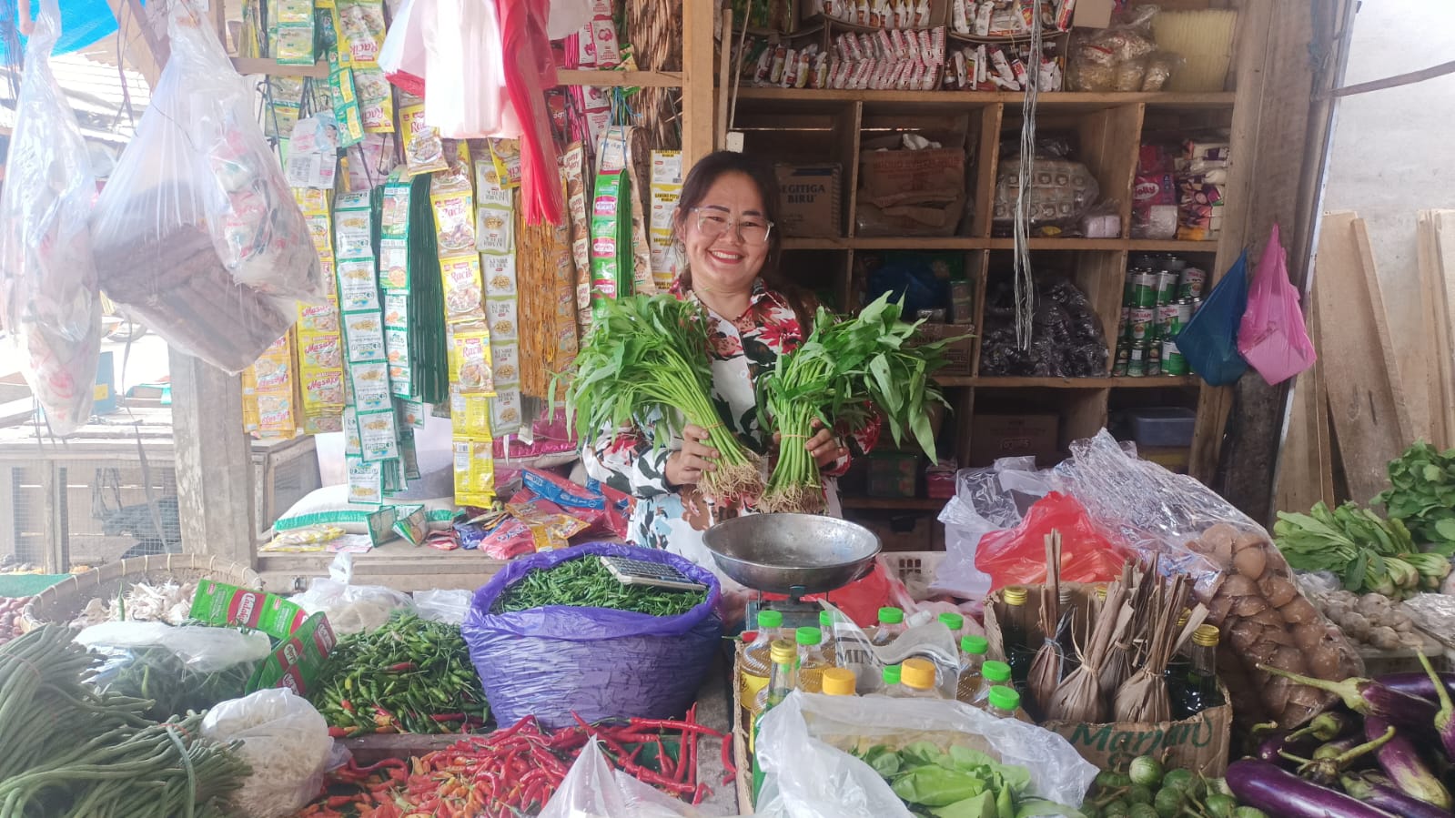 H-9 Harga Bahan Pokok di Pasar Simpang Pematang Mulai Naik