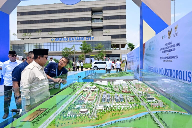 Resmikan KEK Industropolis Batang, Presiden Prabowo Dorong Hilirisasi dan Industrialisasi