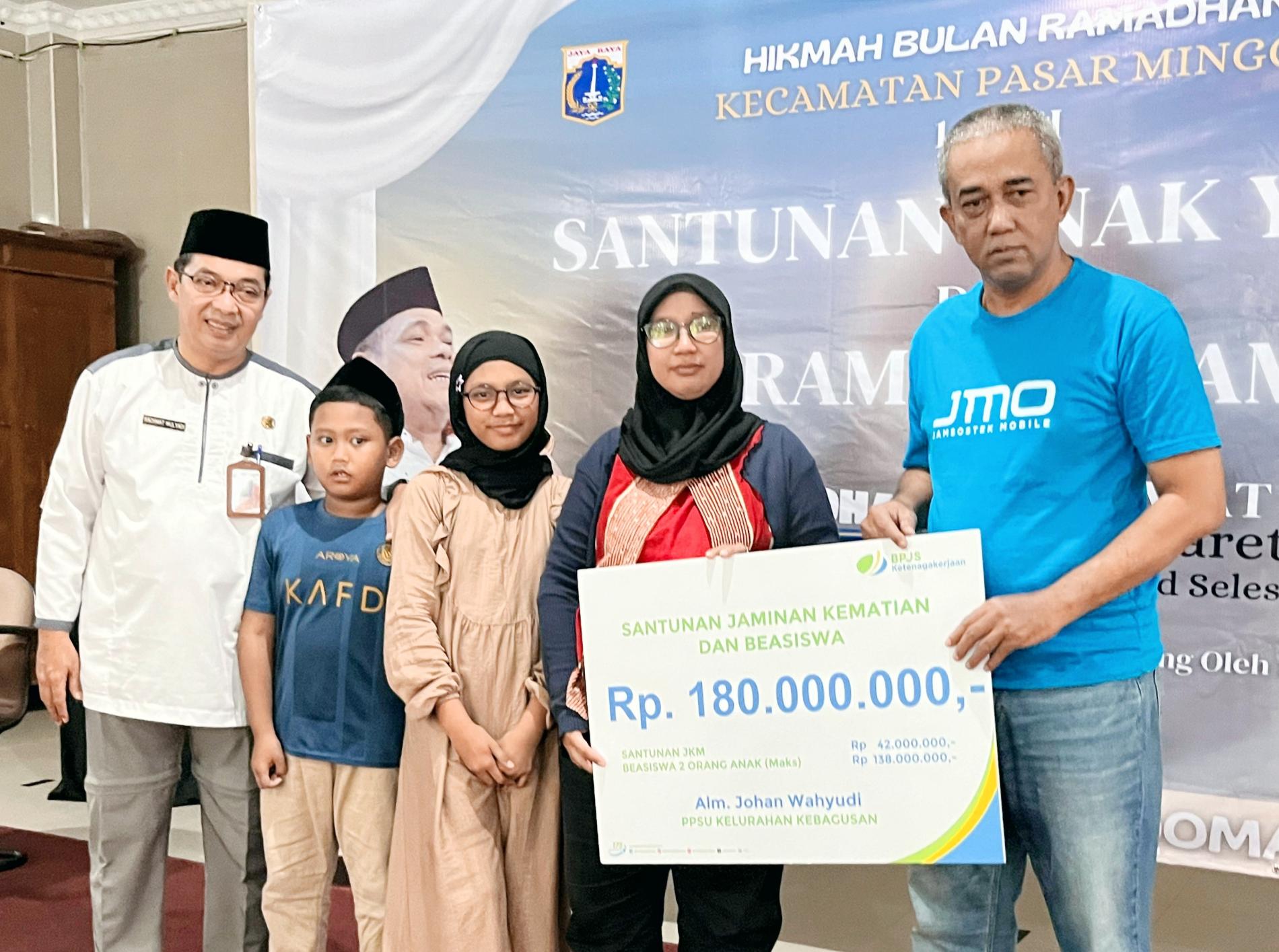 Kakacab BPJS Ketenagakerjaan Jakarta Pasar Minggu H. Ayus Fadillah