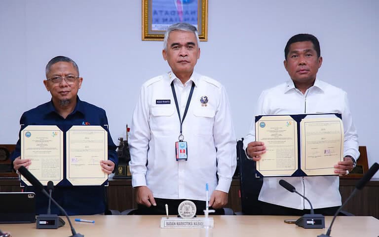 Puslitdatin BNN Sepakati Perjanjian Kerja Sama dengan BPS dalam Rangka Pengukuran Prevalensi