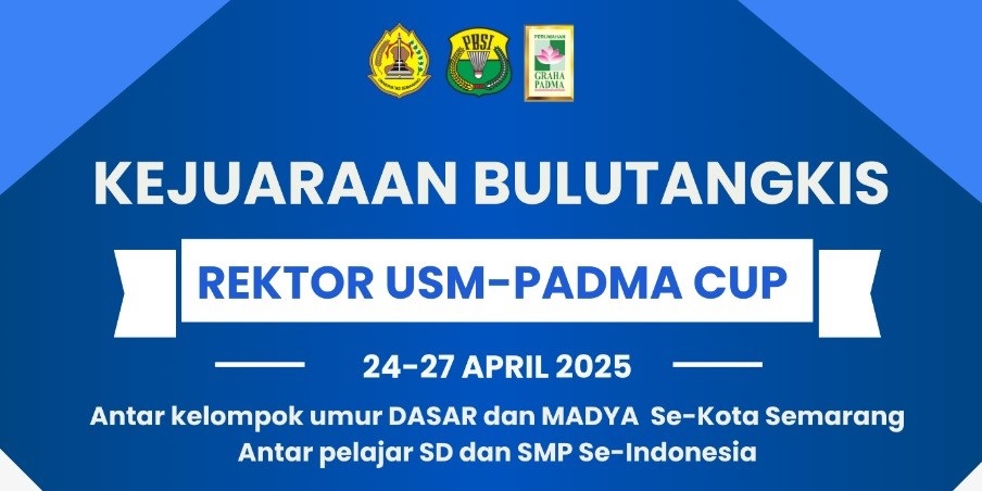 Ratusan Atlet Siap Bersaing dalam Kejuaraan Bulu Tangkis Rektor USM Cup