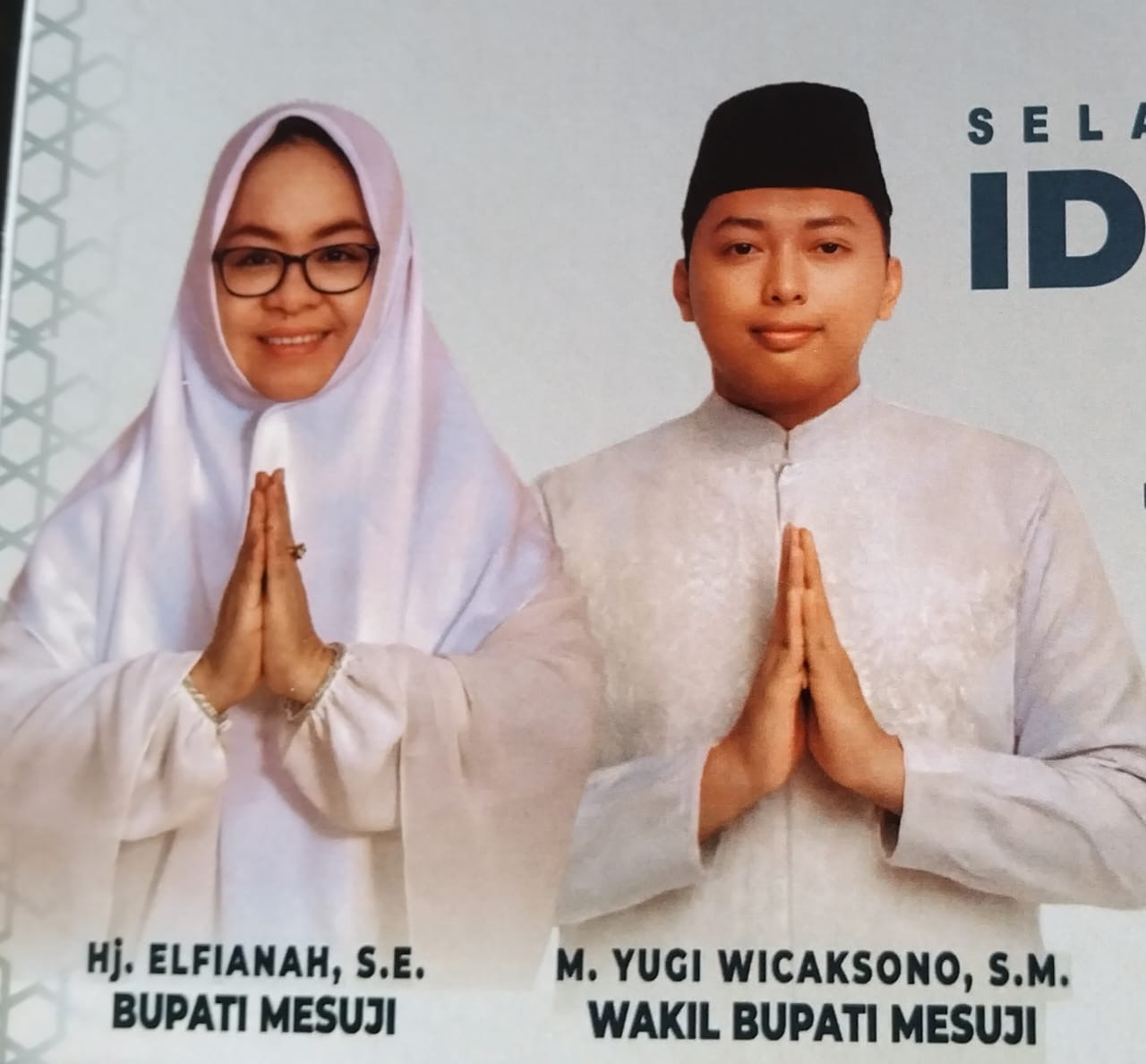 Bupati Dan Wabub Mesuji di Jadwalkan Besok Salat Id di Lapangan Desa Muara Tenang