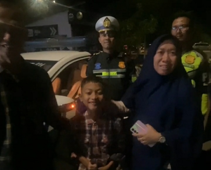 Bocah Resi Diningrat Tertinggal di Rest Area KM 116 B Tol Lampung