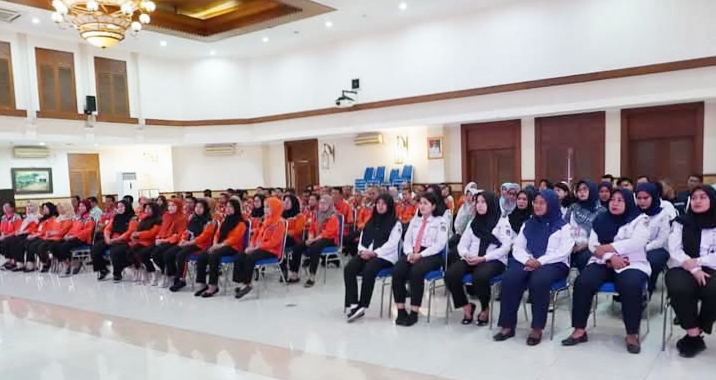 Ratusan PJLP Bagian Umum Setko Administrasi Jakpus 