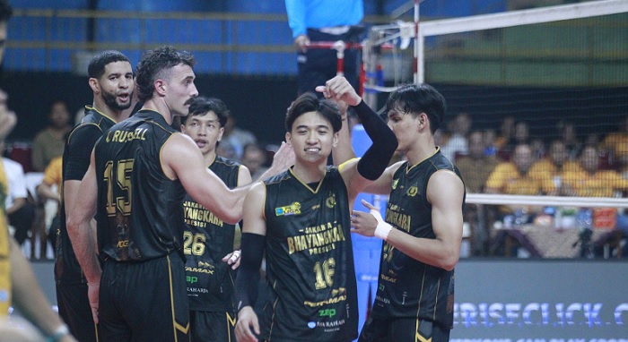 Dua Pemain Asing Belum Maksimal, Bhayangkara Presisi Tekuk Samator di Final Four Proliga 2025