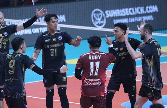 Final Four Proliga 2025, Bank Sumsel Bikin Kejutan dengan Kalahkan Bhayangkara