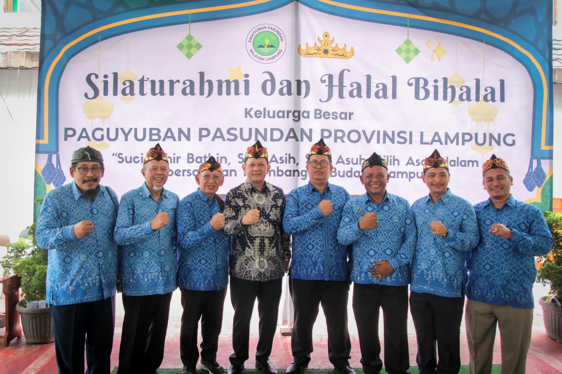 Gubernur Lampung Apresiasi Kontribusi Warga Pasundan Dalam Pembangunan di Provinsi Lampung