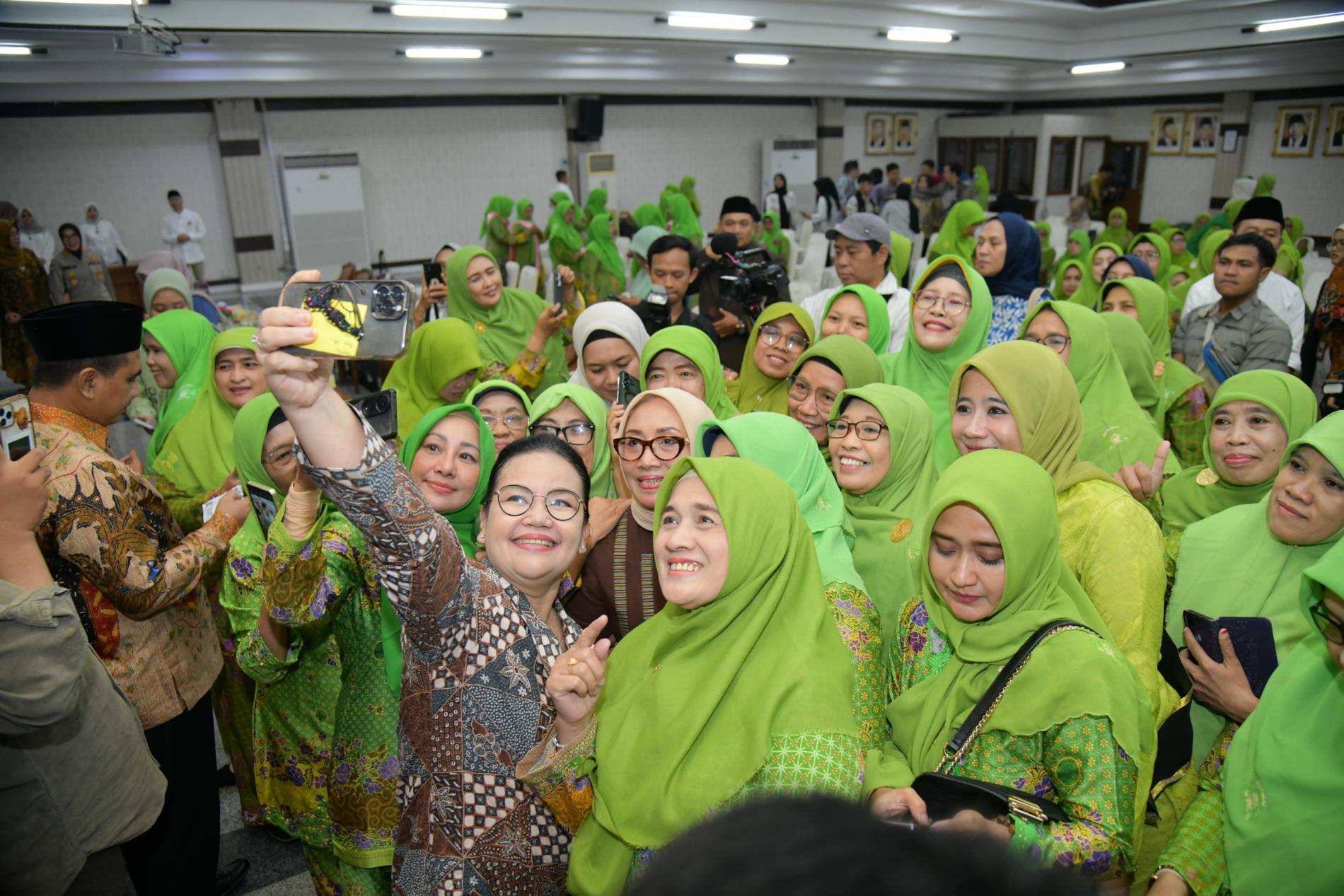 Wali Kota Semarang Agustina dapat Tambahan Energi dari Muslimat NU