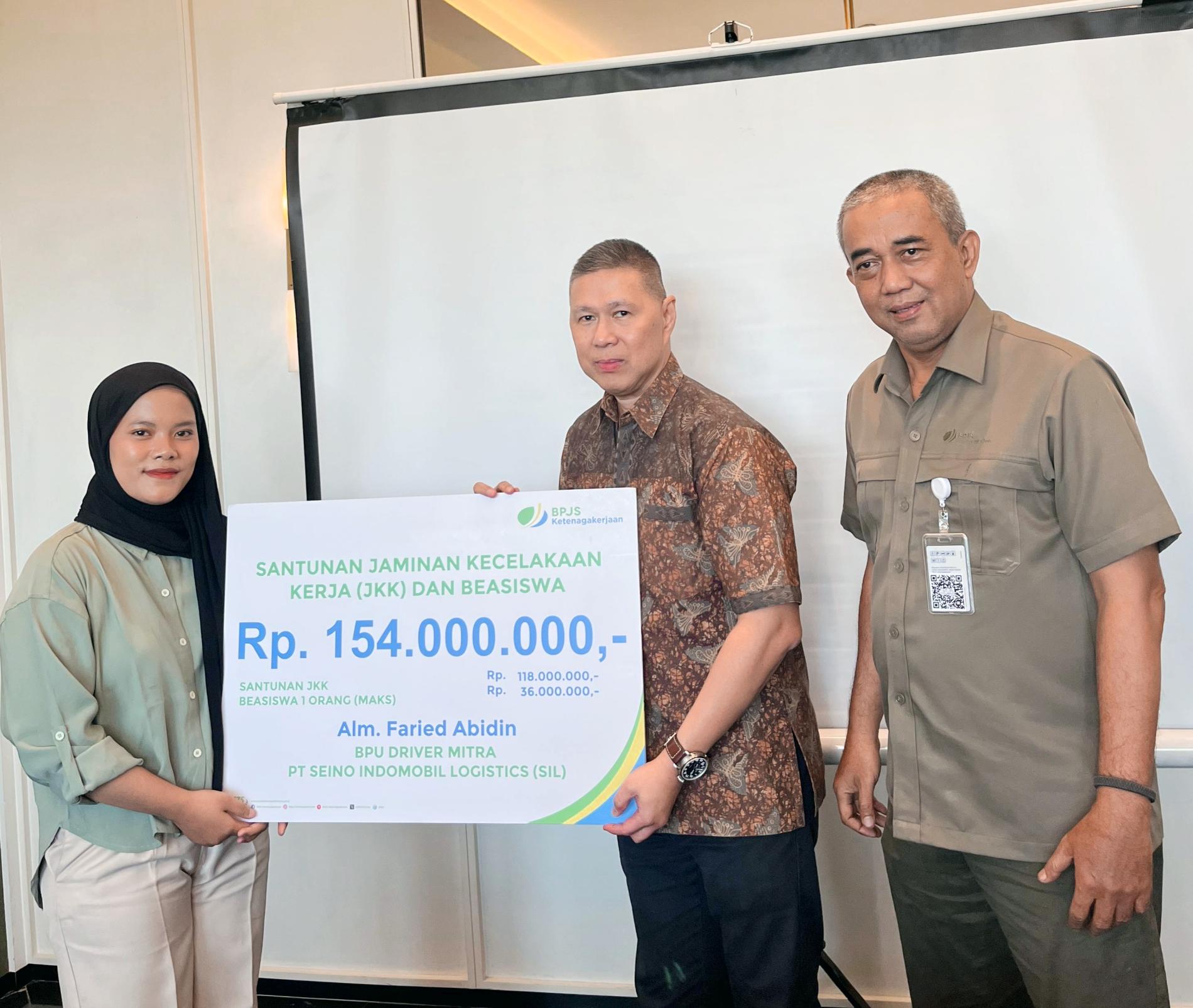 Kepala Kantor BPJS Ketenagakerjaan Jakarta Cabang Pasar Minggu H. Ayus Fadilah 