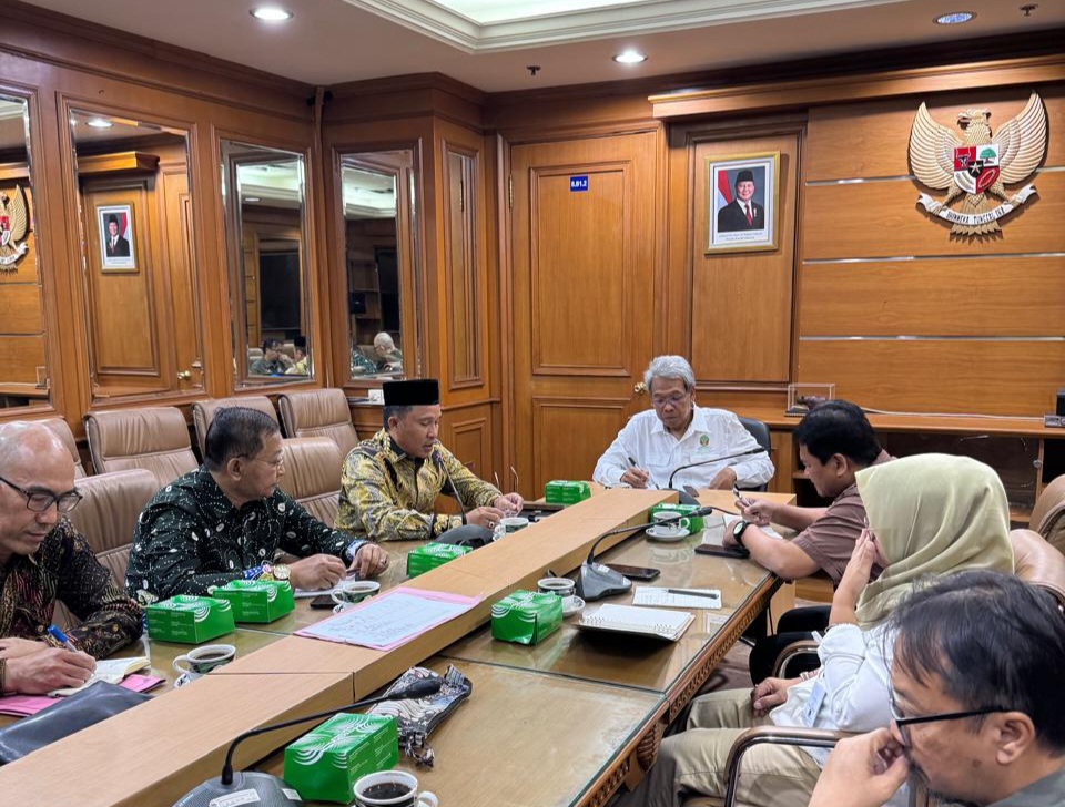 Audiensi Dengan KLHK, Parosil Mabsus Sampaikan Lima Isu Sterategis