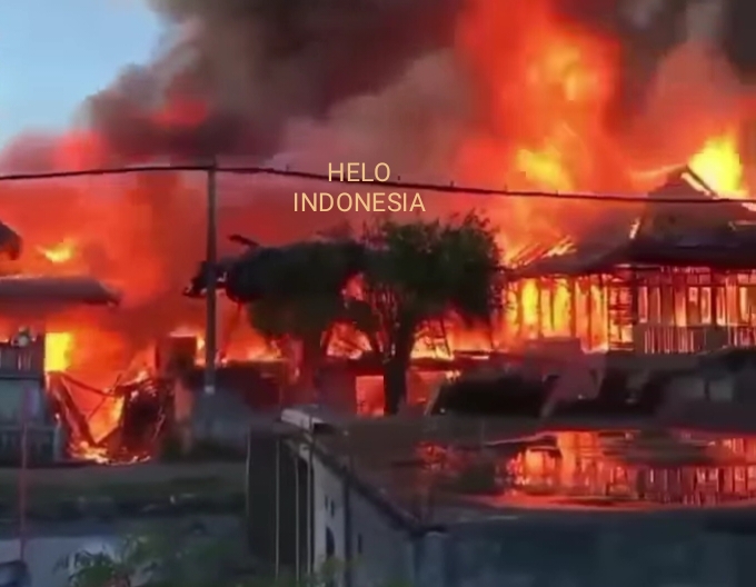 3 Bulan, 13 Rumah Panggung Terbakar, Kali ini 3 Rumah di Karya Penggawa