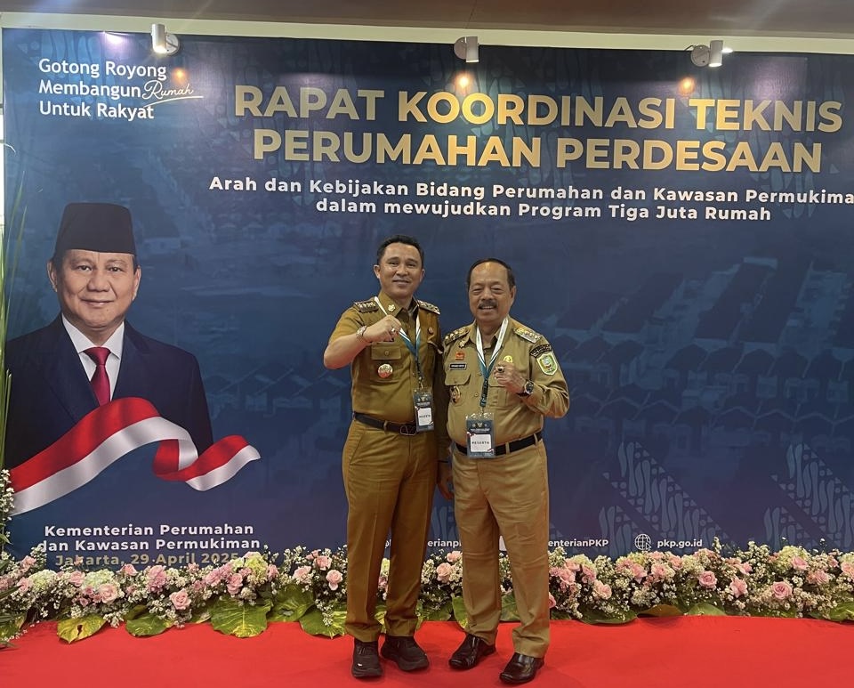 Dukung Salah Satu Asta Cita Prabowo Subianto Parosil Hadiri Rakor Program Tiga Juta Rumah