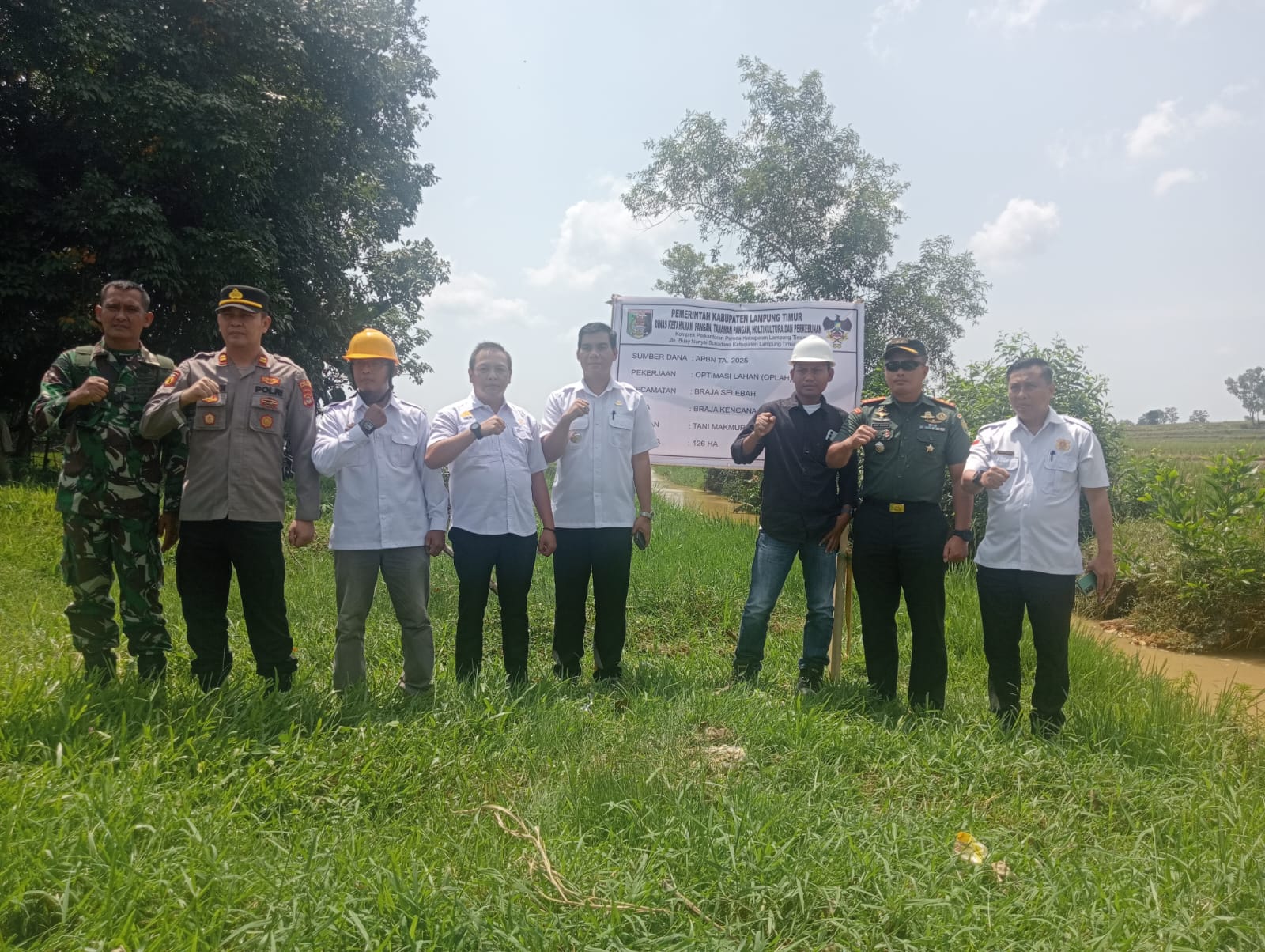 Kepala Dinas Ketahanan Pangan, Tanaman Pangan, Holtikultura dan Perkebunan Lampung Timur Tri Wibowo