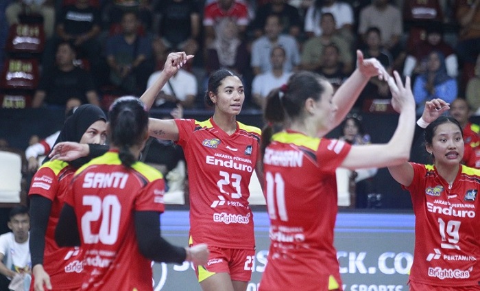 Pertamina Enduro Jadi Tim Putri Pertama Lolos Grand Final Proliga