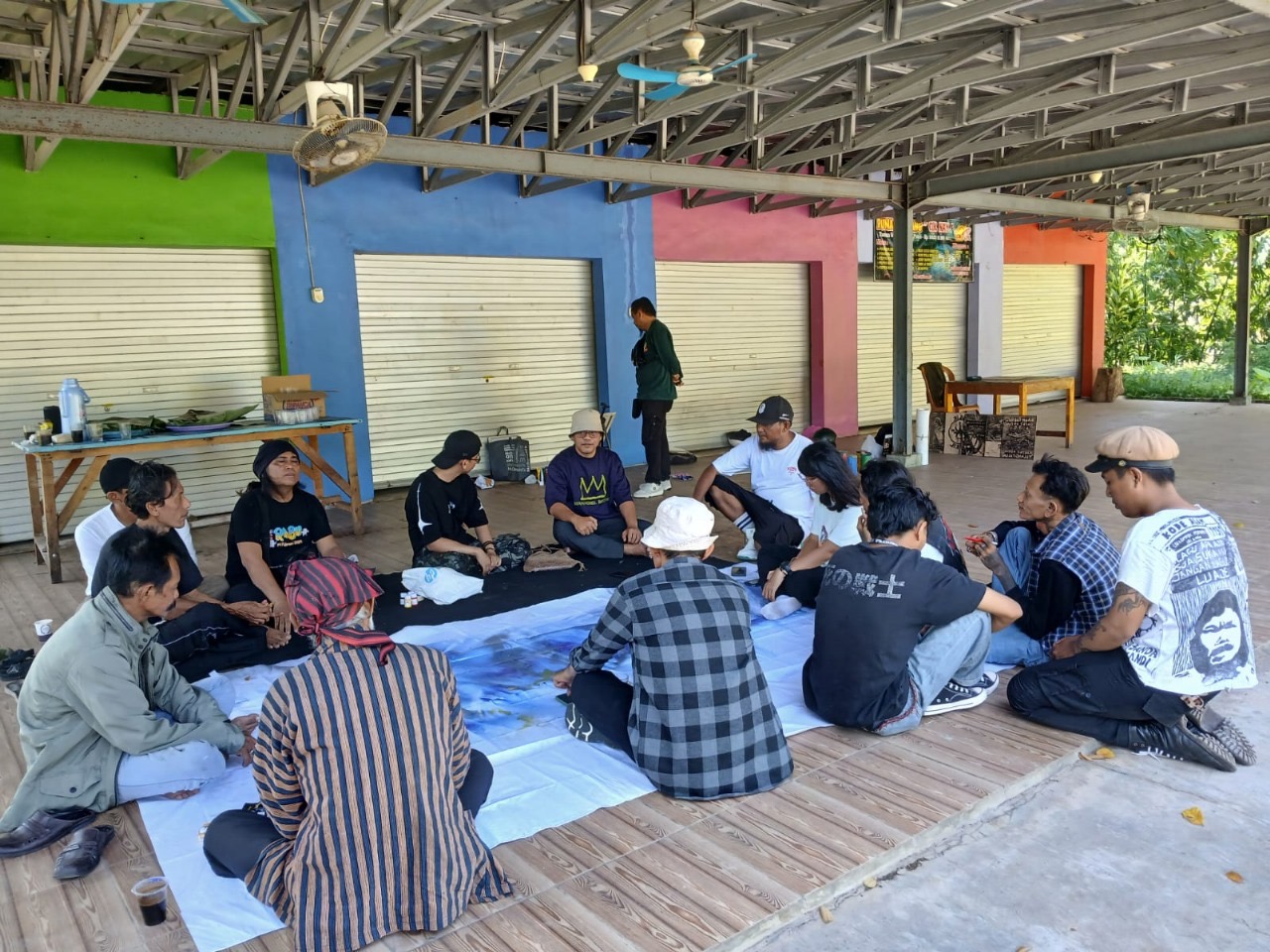 Sumput Art Rayakan Bulan Menggambar di Sumur Putri