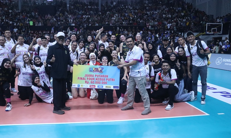 Popsivo Polwan Sabet Tiket Grand Final Proliga Setelah Gulung Pertamina 3-0