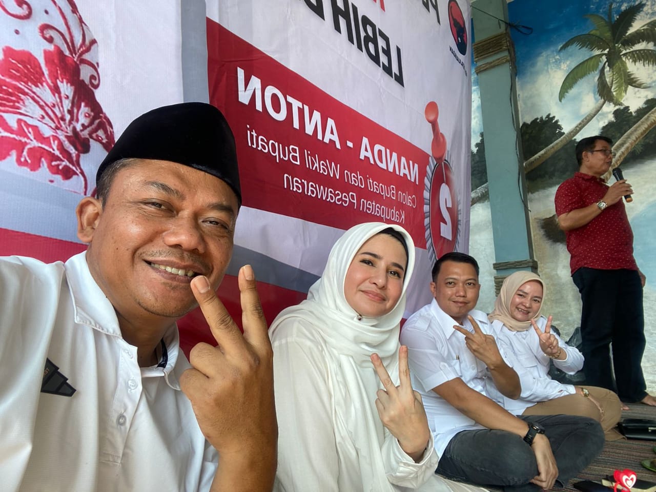 Sholihin: Bahu-Membahu Saling Melengkapi, Saling Menguatkan, Menangkan Nanda-Anton