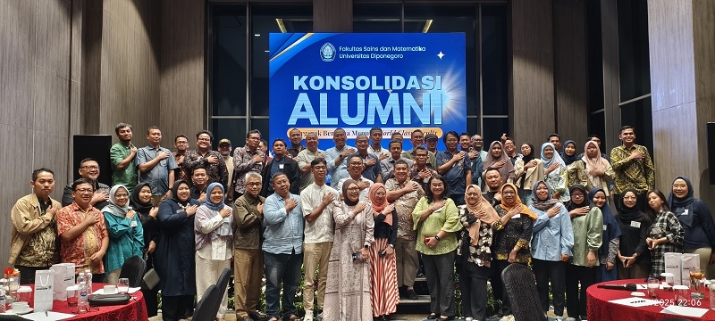 Wujudkan World Class Faculty, FSM Undip Gelar Konsolidasi Alumni