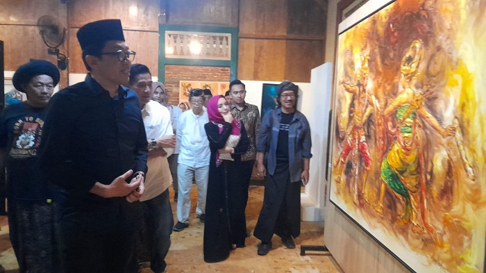 Wamen Perindustrian Dorong Industri Kreatif Seni Rupa di Kendal agar Berkembang