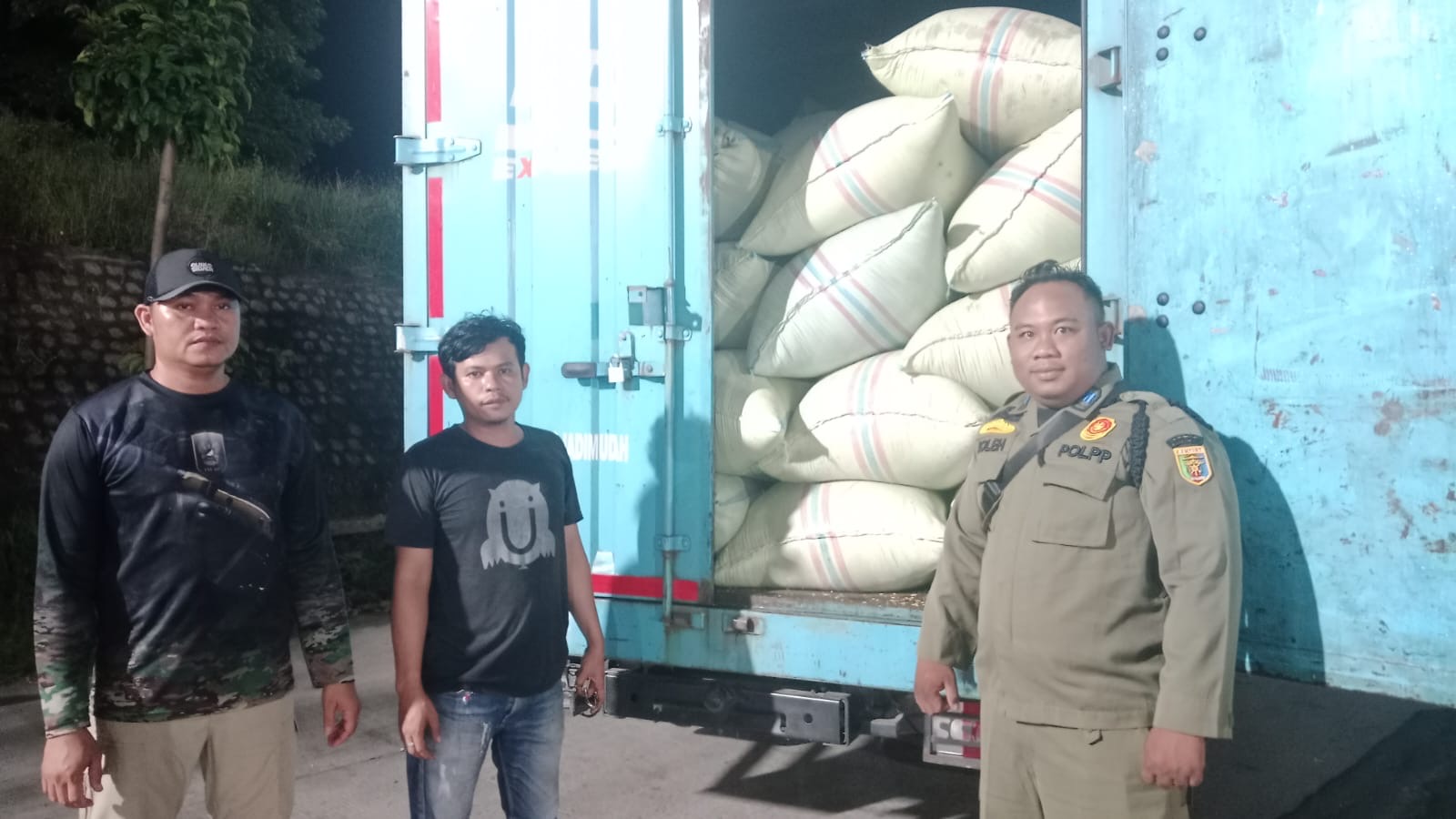 Pastikan Ketahanan Pangan, Satgas Tindak Truk Gabah Hendak ke Luar Lampung