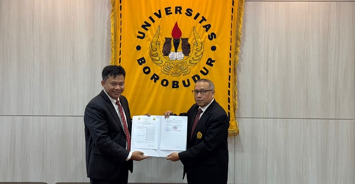 Perkuat Institusi, Program Pascasarja USM dan Universitas Borobudur Jalin Kerja Sama