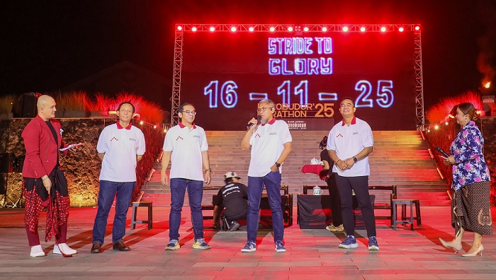 Bank Jateng Borobudur Marathon 2025 Diluncurkan, 10.500 Runners Ditantang di Rute Baru