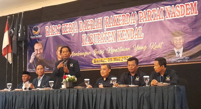 Rakerda, DPD NasDem Kendal Bangun Basis Kepartaian yang Kuat