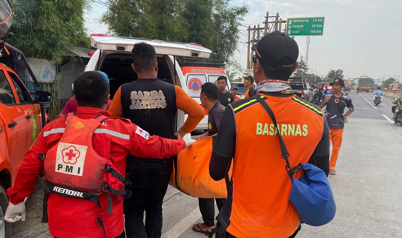 Remaja Hanyut di Sungai Kalikuto Batang Ditemukan Meninggal