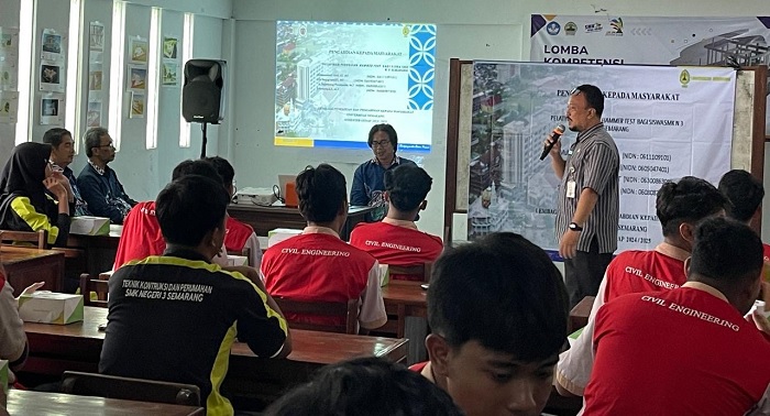 Tim USM Beri Pelatihan Hammer Test kepada Siswa SMKN 3 Semarang