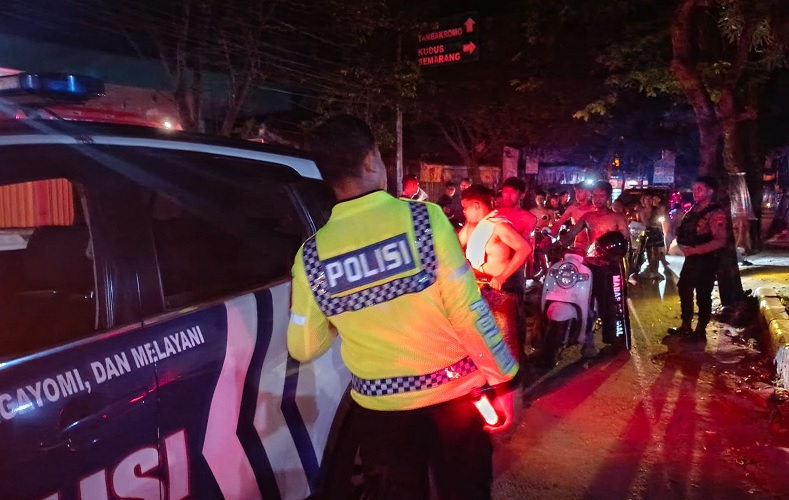 Polresta Pati Gagalkan Aksi Gangster yang Berniat Tawuran