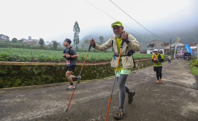 Animo Tinggi, Ribuan Peserta Ikuti Dieng Caldera Race 2025