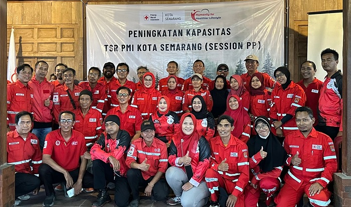 Gelar Kapasitas TSR, PMI Kota Semarang Berharap Relawan Punya Kompetensi