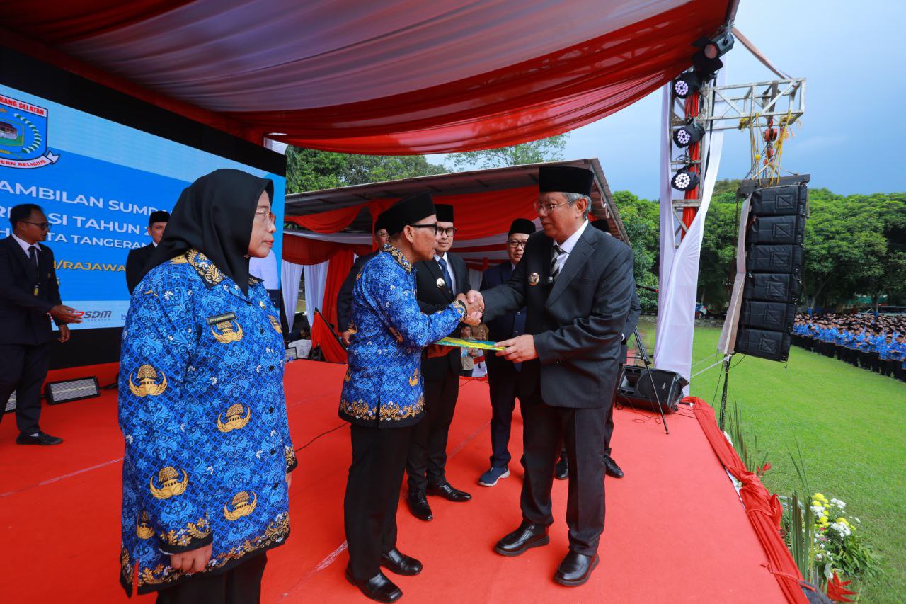 Pemkot Tangsel Lantik 6.139 PPPK, Benyamin: Penantian Panjang Itu Kini Terbayar