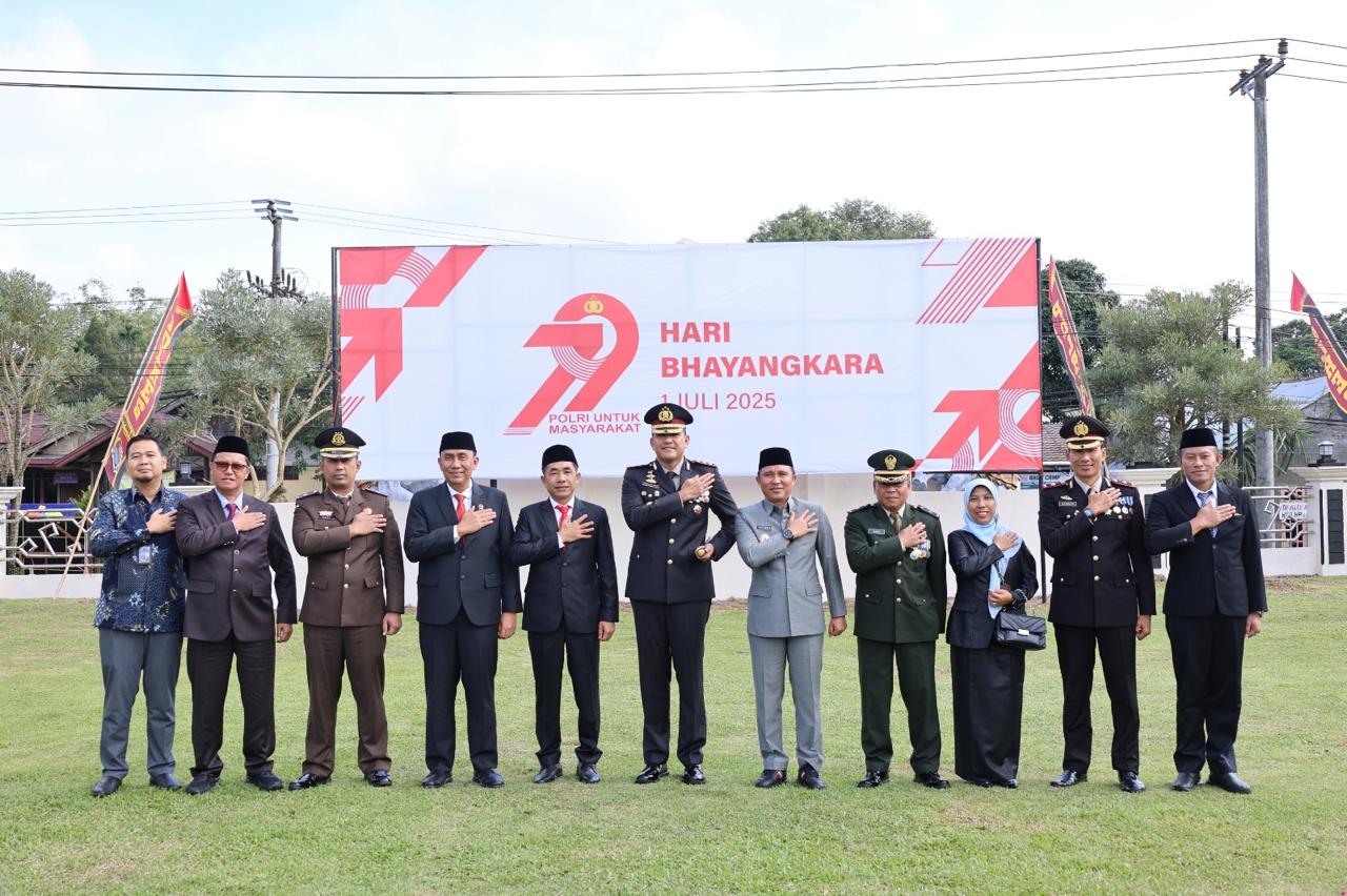 Ikuti Apel HUT Ke-79 Bhayangkara, Parosil Mabsus Sampaikan Apresiasi Kepada Institusi Polri