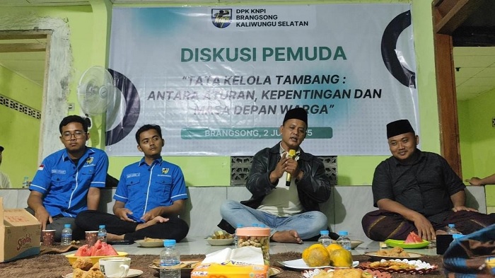 Marak Usaha Pertambangan di Kendal, KNPI Gelar Diskusi Soal Aturan Tata Kelola Tambang